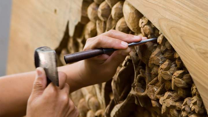 Corniche personnalisée en plâtre Limoges