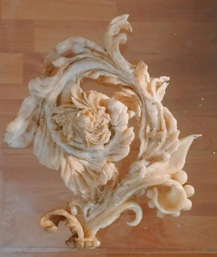 Fleur en plâtre Limoges